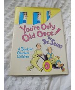 Vintage &#39;You&#39;re Only Old Once&quot; Dr Seuss Book Large Hardcover Collectable... - $48.83