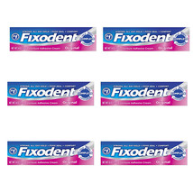 Fixodent Denture Adhesives Cream, Original - 1.4 Oz (6 Pack) - £38.03 GBP