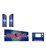 virtual blue Arcade1up Pinball Design Decal Pinball vinyl,Arcade 1up pin... - $75.00+