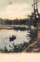 On The Otter River Tillsonburg Ontario Canada 1906 postcard - £5.03 GBP