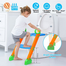 Potty Training Toilet Seat with Step Stool Ladder for Baby Toddler Kid +... - £38.59 GBP