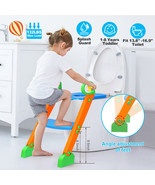 Potty Training Toilet Seat with Step Stool Ladder for Baby Toddler Kid +... - £39.48 GBP