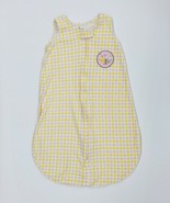 Falls Creek Baby Sleep Sack Yellow Pink Gingham Honey Bee 0-6 Months B79 - $13.56 CAD