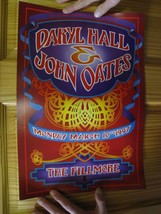 Hall &amp; Oates Poster Daryl John And March 10 1997 Fillmore - £52.85 GBP