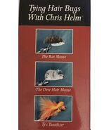 Tying Hair Bugs VHS 1997 by Chris Helm-TESTED-RARE VINTAGE COLLECTIBLE-S... - $99.28