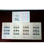 Presidents of the United States - Ameripex &#39;86 - Mint 22c Stamp Sheets  - £20.35 GBP