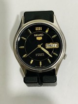 Seiko 5 Automatic Gents Auto Watch (REF#-SE-94) 1970s Spares or Repairs - $17.55