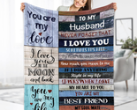 Birthday Gifts for Husband from Wife, Throw Blanket, Fleece Blanket Birt... - $35.96