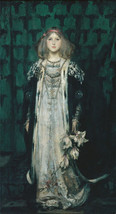 James Jebusa Shannon Portrait of Magnolia Oil Painting Giclee Print Canvas - £8.84 GBP+