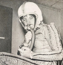 1952 Boeing Test Pilot Tex Johnston Tests Air Force Jet Suit Quick Mag P... - $19.99