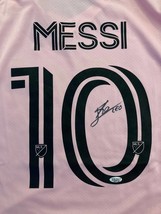 Lionel Messi Signed Soccer Jersey COA &amp; Hologram - £361.92 GBP