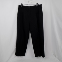 Pendleton Virgin Wool Black Pants Women Size 12 Business Attire Professional - £15.22 GBP