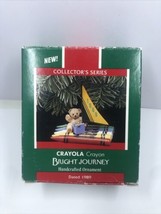 Hallmark Keepsake Ornament 1989 Crayola Bright Journey Bear Crayon 1st in Series - £5.92 GBP