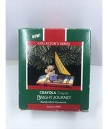 Hallmark Keepsake Ornament 1989 Crayola Bright Journey Bear Crayon 1st i... - £5.80 GBP