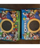 2 Super Mario Brothers Nabisco OREO Limited Edition Chocolate Sandwich 1... - £23.30 GBP