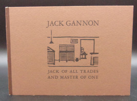 JACK GANNON Jack Of All Trades First ed Ltd. Woodcuts Artist Typography Grabhorn - £21.22 GBP