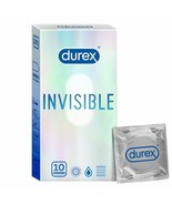 Durex Invisible Condoms Ultra Thin Condom,10s Pack of 5 - €42,92 EUR