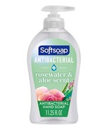 Softsoap Antibacterial Sensitive Liquid Hand Soap, Rosewater/Aloe, 11.25... - £5.34 GBP