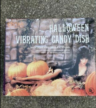 Vintage Elvira Vibrating noise making Halloween candy dish - £49.65 GBP