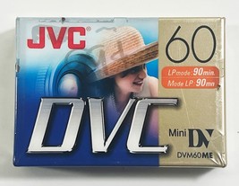 Jvc Dvc 60 Sp Mini Dv Digital Video Cassette Tape DVM60ME Sealed 90 Lp Mode - £3.44 GBP