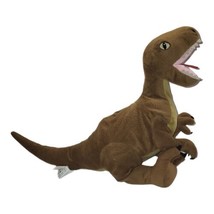 IKEA Jattelik VelociraptorPlushcDinosaur Brown  Stuffed Animal Raptor 17&quot; - £7.53 GBP