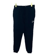 NEW Gymshark Men&#39;s Slim Fit Crest Drawstring Joggers.  Black  Size Mediu... - €33,35 EUR