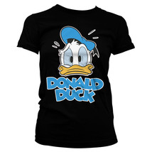 Ladies Donald Duck Walt Disney Mickey Mouse Official Tee T-Shirt Womens ... - £28.85 GBP