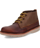 Clarks Men&#39;s Eastford Mid Leather Chukka Boot Dark Tan Combination Size 12 - €93,21 EUR