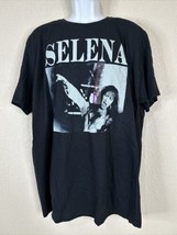 NWT Selena Women Size 2XL Black Picture Graphic T Shirt Short Sleeve - $9.58