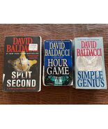King and Maxwell series, Split Second, Hour Game, SG,  David Baldacci. (... - $13.86