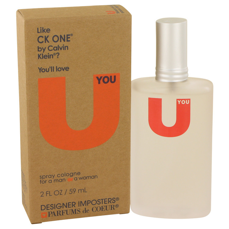 Designer Imposters U You by Parfums De Coeur Cologne Spray (Unisex) 2 oz - £18.05 GBP