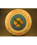 10&quot; Porcelain Collector Plate POSTMASTERS 1981 OKLAHOMA CITY 77th Conv [G1] - £15.93 GBP