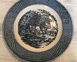 Vintage Royal Ironstone Currier and Ives 10&quot; Dinner Plate  The Old Grist... - $17.60