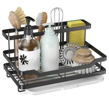 Sponge Holder For Kitchen Sink, Multifunctional Kitchen Sink Caddy Countertop Or - £23.08 GBP