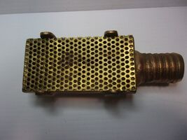 perko 704 Bilge Pump Pick-up Screen 4.5"x2-1/4"  Bronze 1-1/4" hose - $98.01