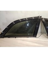 2007-2015 AUDI Q7 - REAR LEFT QUARTER WINDOW GLASS &amp; TRIM MOLDING 4L0853... - $111.85