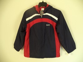 Reebok Kids Hooded Jacket. Reversible. Blue and Red. Medium (10 / 12). 1... - $20.29