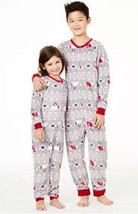 One Piece grey Family PJs Christmas Holidays Polar Bear Pajamas 2T-3T New - £9.90 GBP