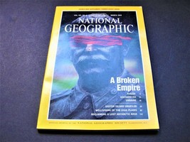 National Geographic- March 1993, Vol. 183, No. 3 Magazine. - £7.78 GBP