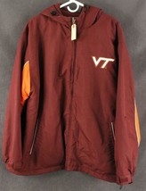 EUC Virginia Tech VT Hokies CAMPUS SPECIALTIES Fleece Lined Heavy Coat M... - £17.26 GBP