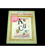 Alphabets and Ornaments with CD for Scrapbooking and Cards - $16.45 CAD