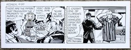 STEVE ROPER AND MIKE NOMAD Daily Strip Original art 4/20/2001 FRAN MATERA - £35.96 GBP