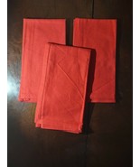 Pier 1 Set Of 3 Red Napkins - $41.94 CAD