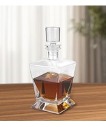 Clear Crystal Angular Shape Stemless Decanter - $7,290.12 MXN