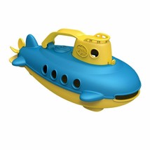 Green Toys Submarine in Yellow &amp; blue - BPA Free, Phthalate Free, Bath Toy wi... - £16.33 GBP
