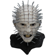 Hellraiser Pinhead Deluxe Full Head Costume Latex Mask Cosplay Adult One Size - £72.00 GBP