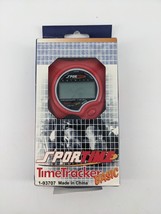 Sportime  TimeTracker Basic  Stop Watch Red - £3.92 GBP