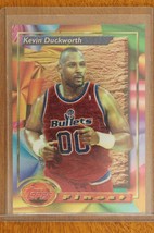 1993-94 Topps Finest Basketball Card #187 Kevin Duckworth Washington Bullets - £3.06 GBP