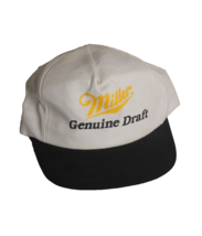 Miller Genuine Draft Beer Hat Snapback Cap Made in USA Gifts for Men - $10.77