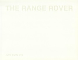2009 Land Rover RANGE ROVER sales brochure catalog US 09 HSE - $12.50